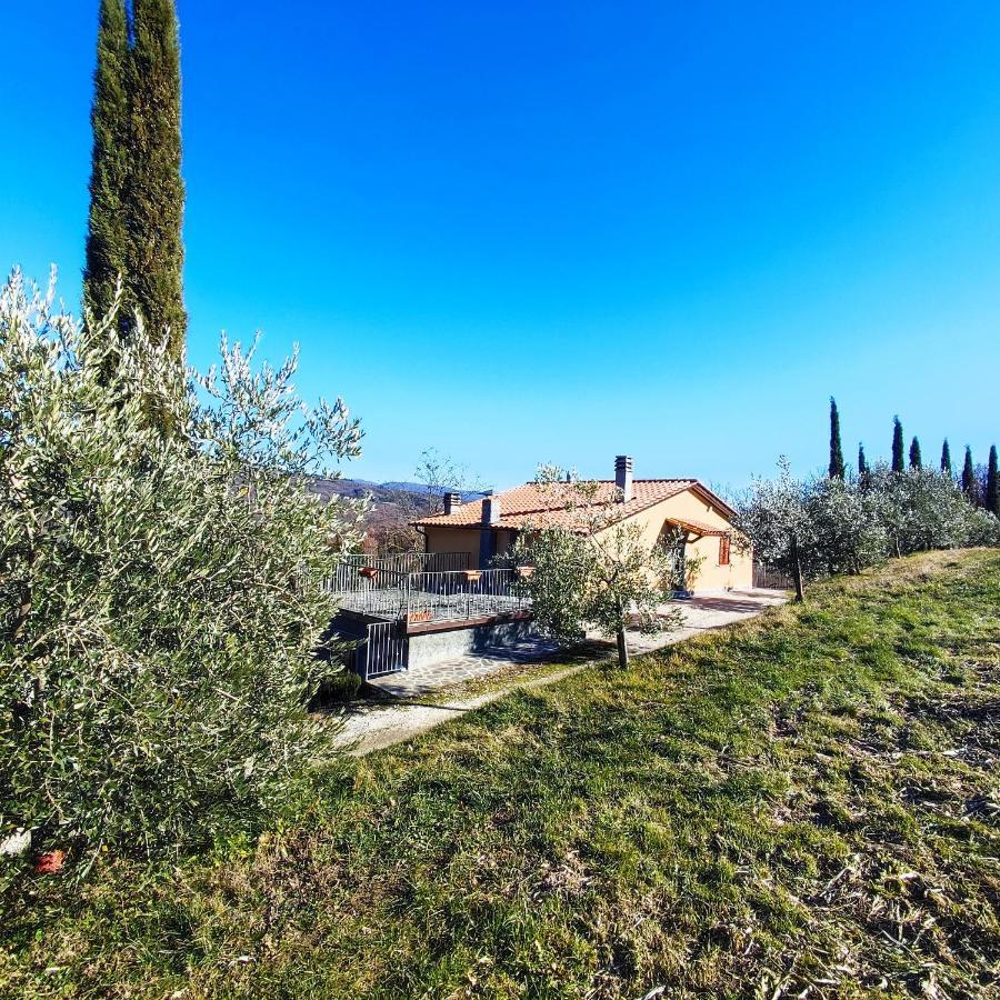 Agriturismo La Casina Caprese Michelangelo Bagian luar foto
